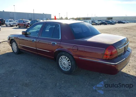 2008 Mercury Grand Marquis Ls from USA, damaged, VIN 2MEFM75V88X614849